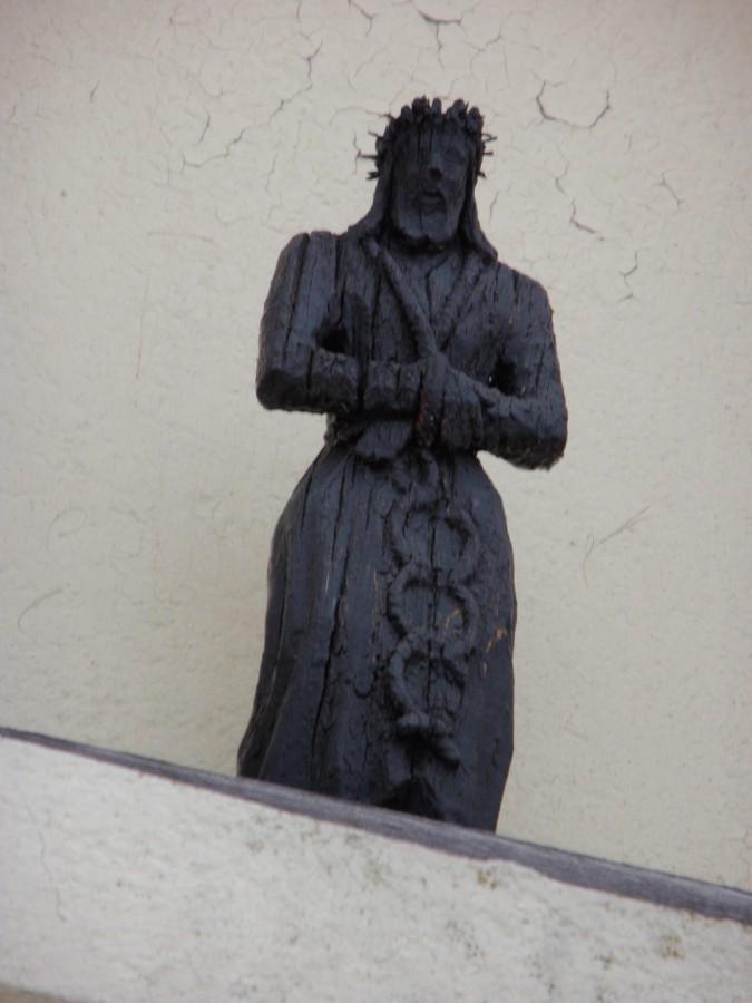 Chrystus z kapliczki w Apolonce