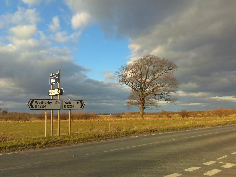 Między Wetherby i York