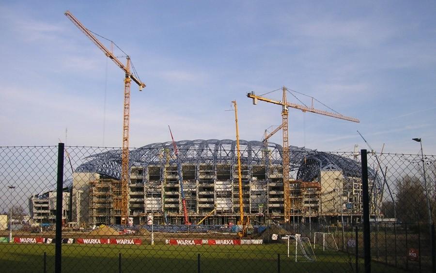 Budowa stadionu Lecha