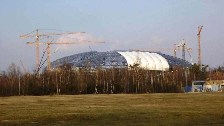 Budowa stadionu Lecha