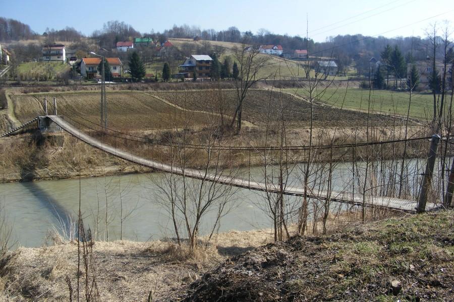 Kładka na Wisłoku w Zaborowiu