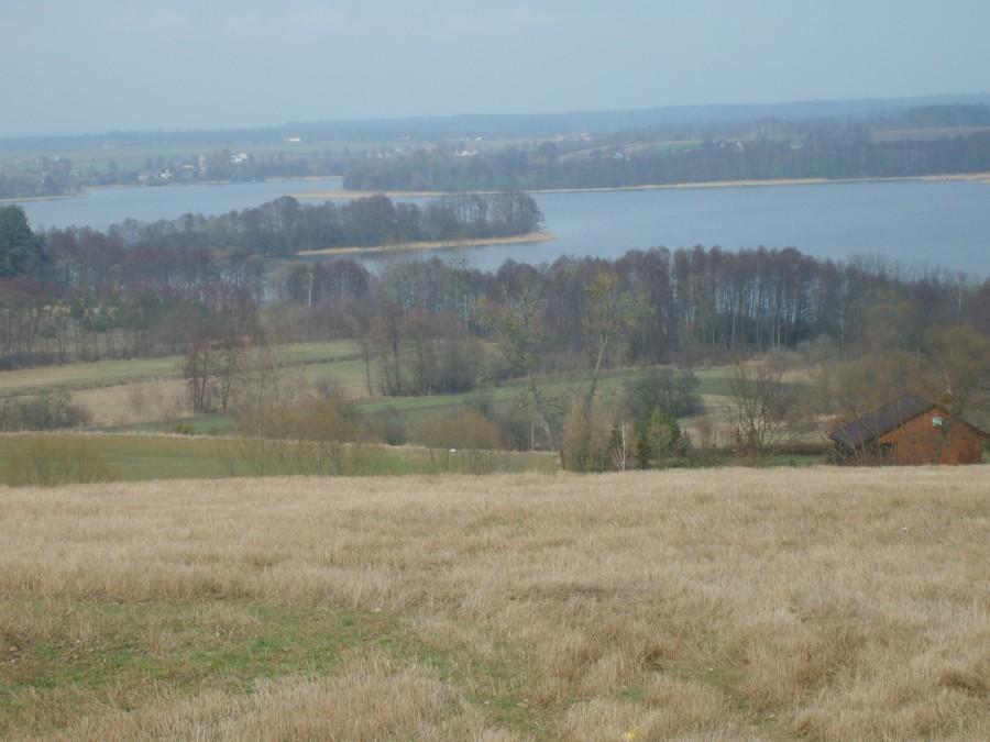 Panorama jeziora Chrzypsko Wielkie