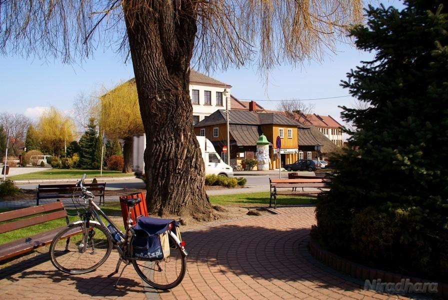 postój na skwerku