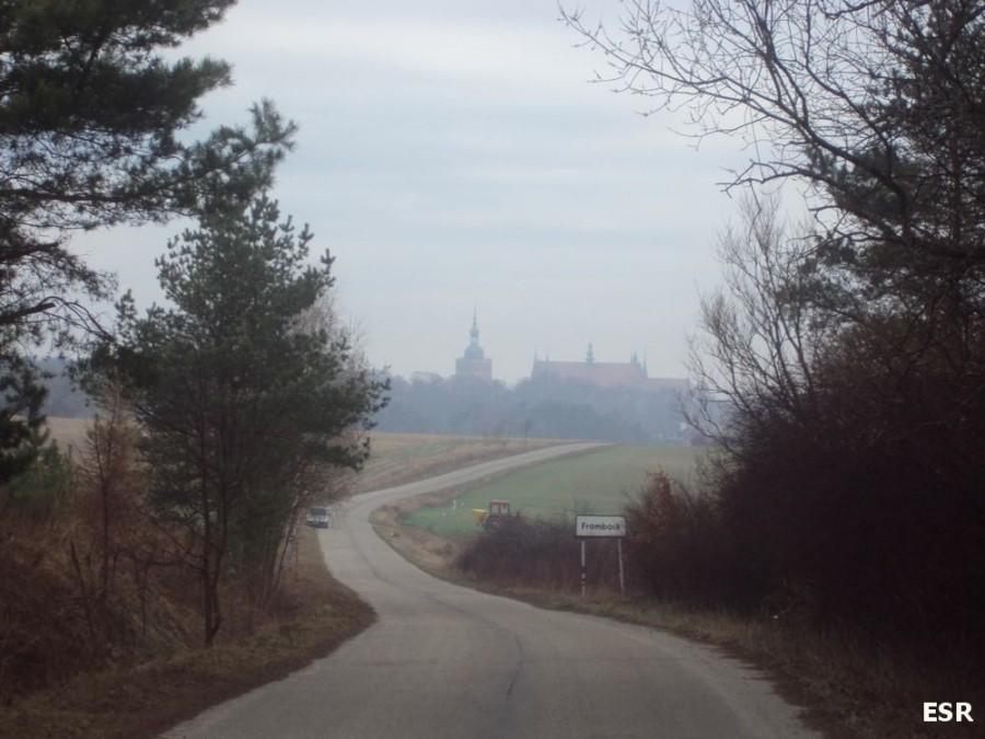 Widok na Frombork