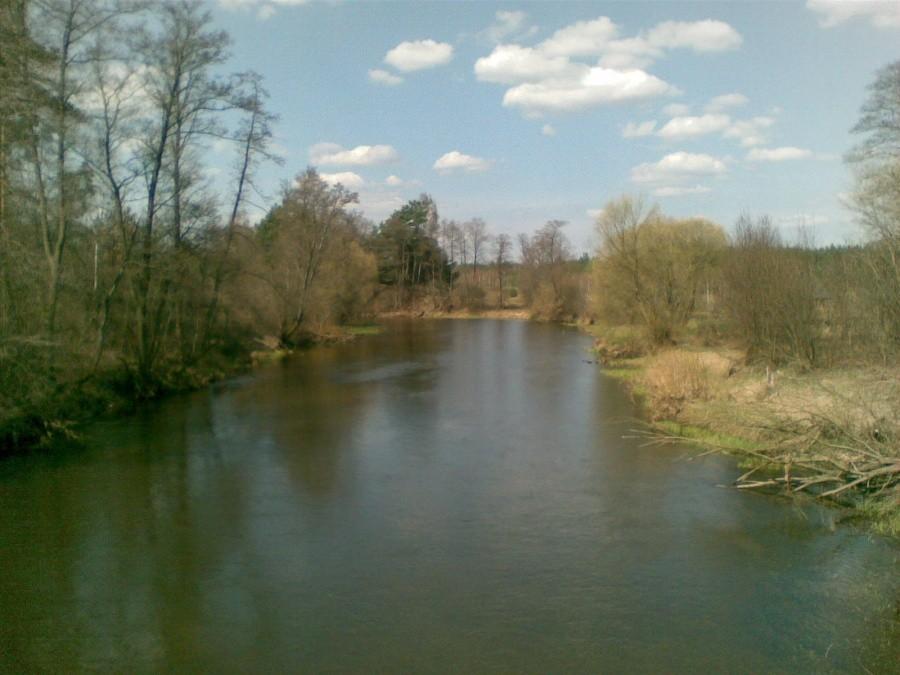 Most nad rozlewiskiem Liswarty