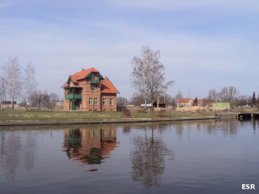 Czerwony Dom - rekonstrukcja.