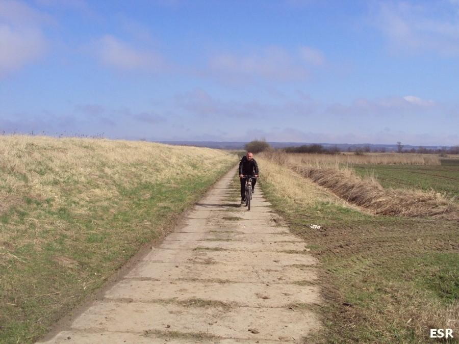 Trening po płytach.