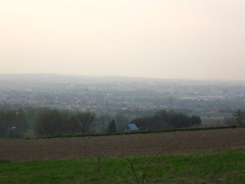 Widok na Rzeszów z Matysówki i okolic Rocha.