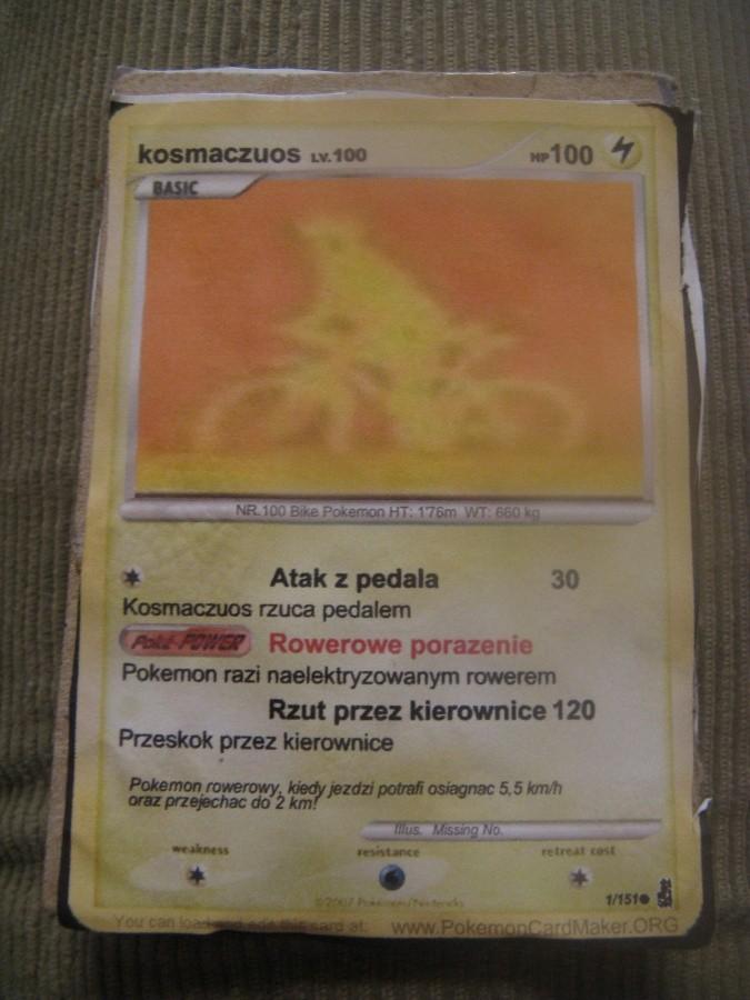 Karta pokemon Kosmaczuos