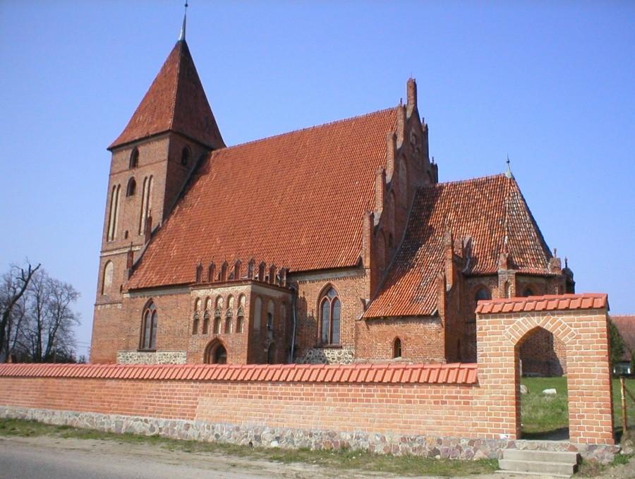PRZEZMARK-KOŚCIÓŁ pw.PODWYŻSZENIA KRZYŻA ŚWIĘTEGO z 1345 r.