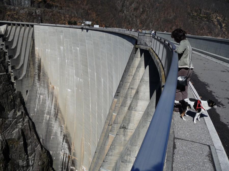 Tama ze słynnego skoku Bonda w "Goldene Eye" kończąca dolinę Val Verzasca
