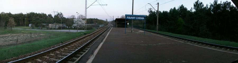 Panorama PKP Puławy Chemia