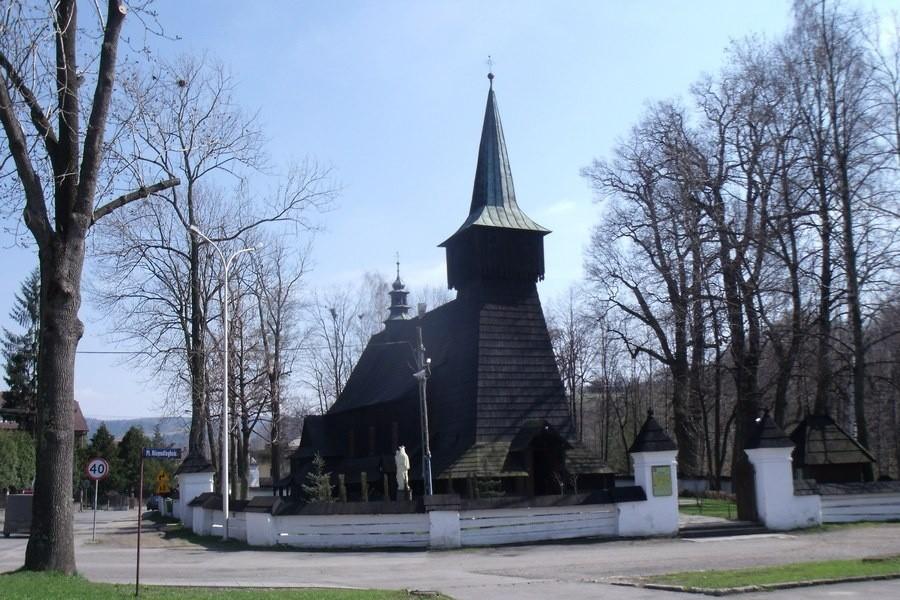 Kościół w Gilowicach na Szlaku Architektury Drewnianej
