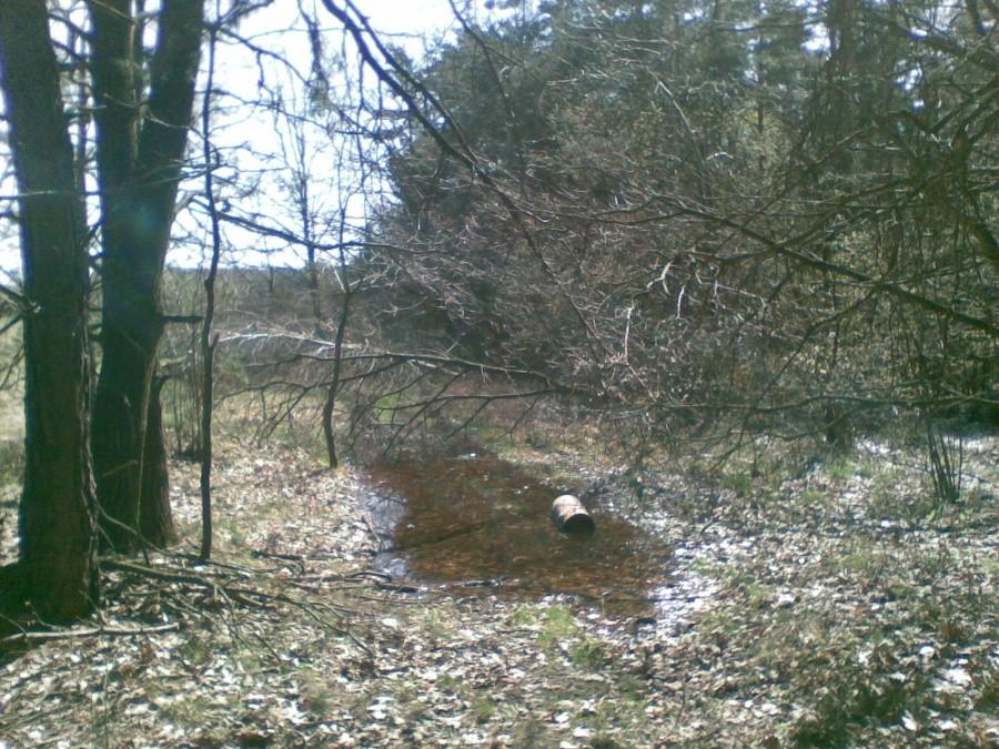 Zawalona ścieżka