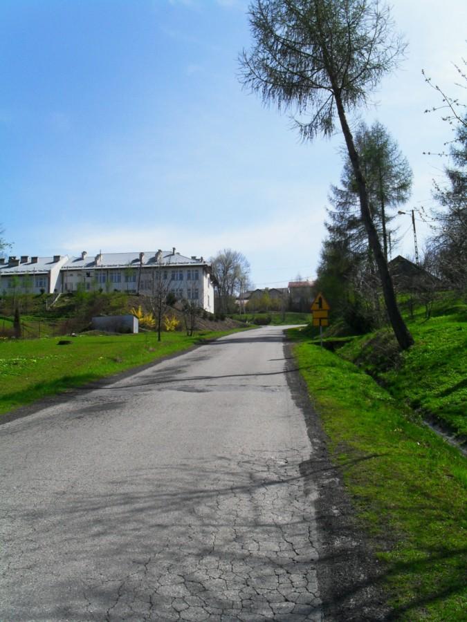 Ścianka do Starej Wsi na zdjęciu wygląda płasko:D