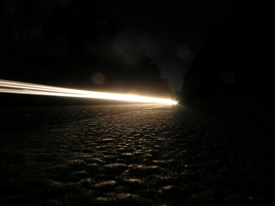 Szosa 80 nocą