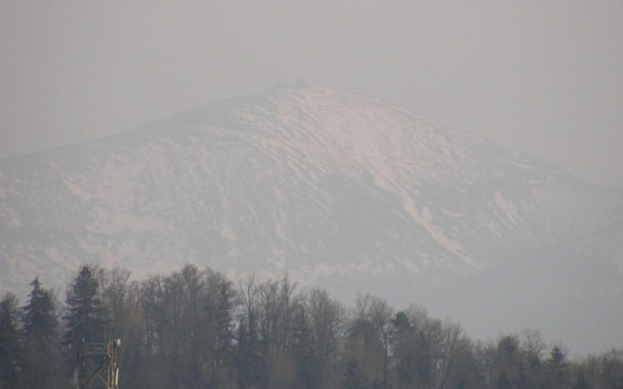 Śnieżka w kwietniu