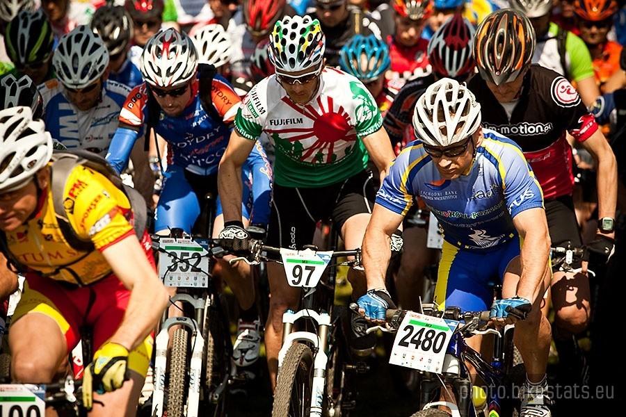 Ostre ściganie na Bikemaraton Wrocław 2010