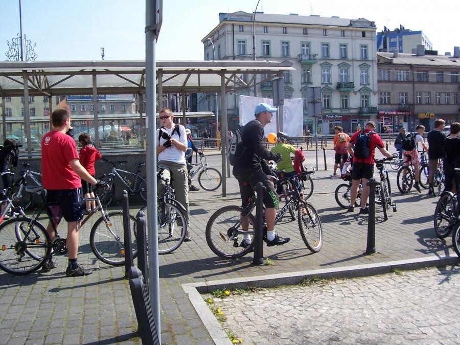 bikerzy przed masą