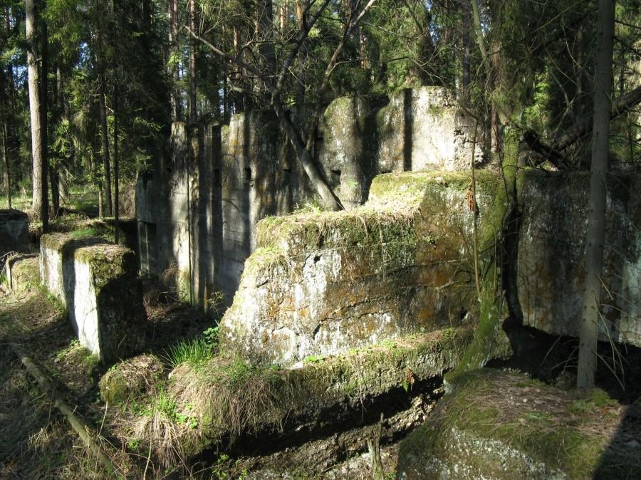 Ruiny kopalni w Pasiekach
