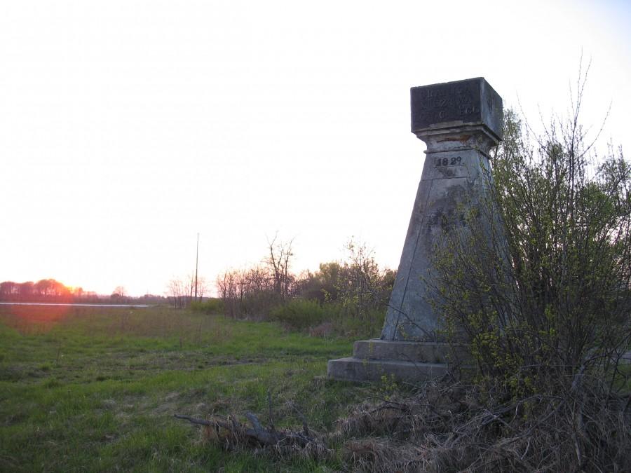 Patoki - słup graniczny Księstwa Łowickiego