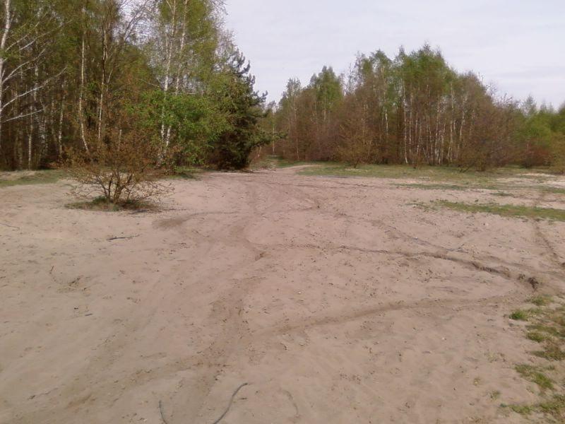 Piach na dawnym poligonie