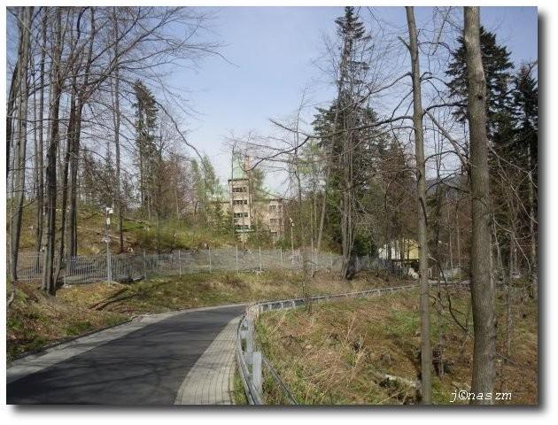 Widok na Zameczek od strony Kubalonki