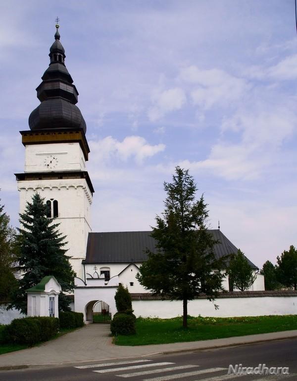 jedna z najwyższych wież kościelnych w północnej Słowacji