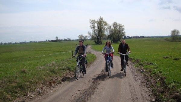 Malownicza trasa zielonego szlaku rowerowego