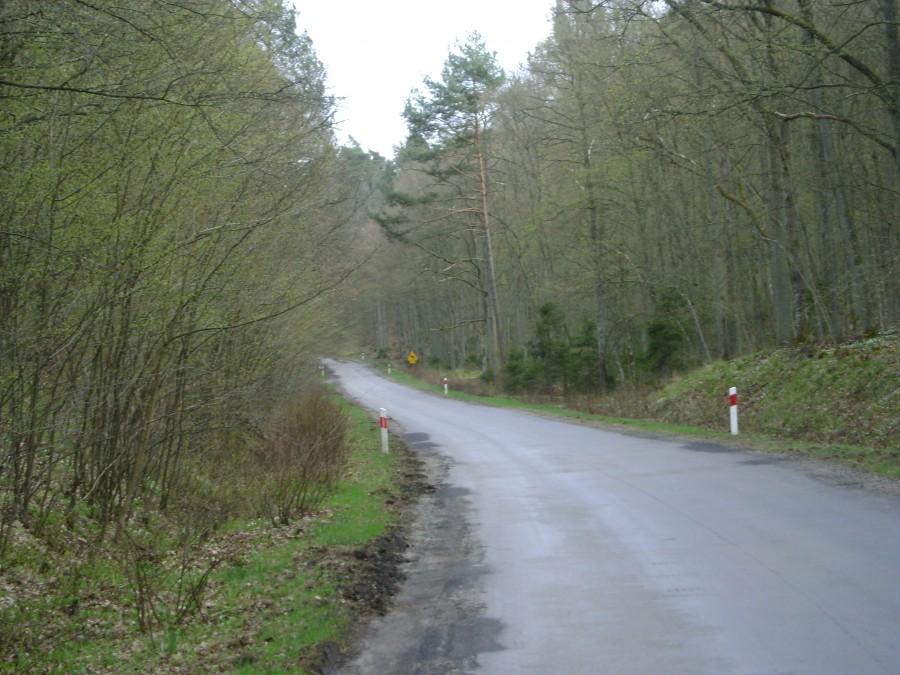 Piękna sceneria drogi krajowej nr 90