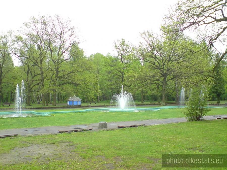 Park Zielona - fontanny