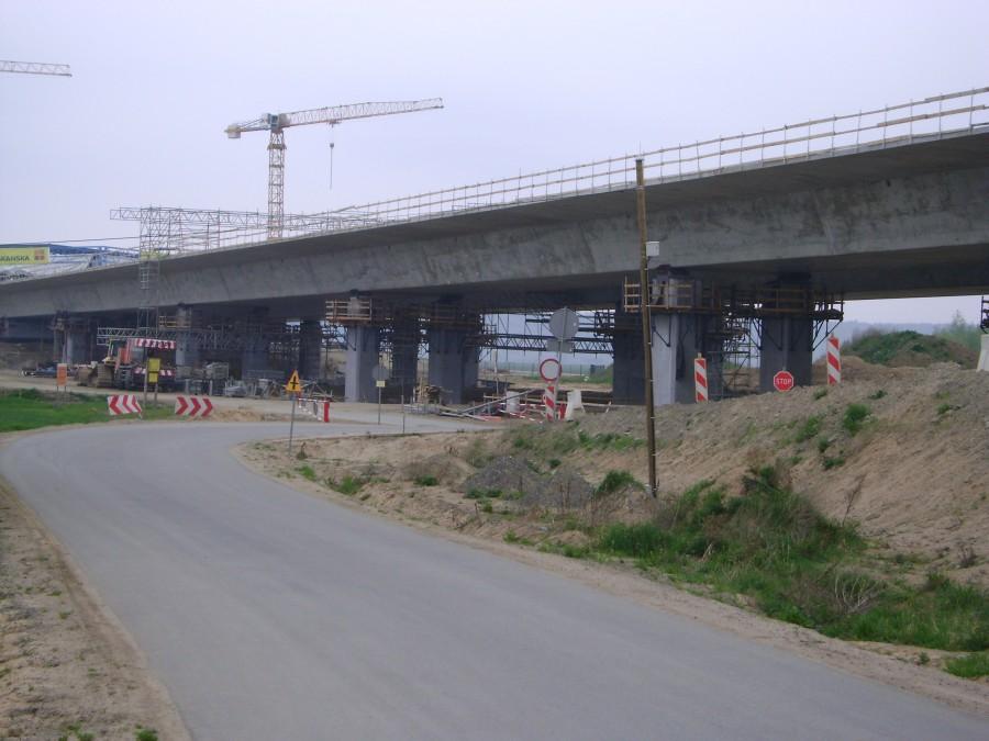 Budowa mostu przez Wisłę na autostradzie A-1