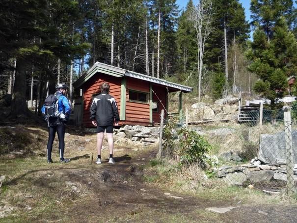 Håvashytta i rowerzyści