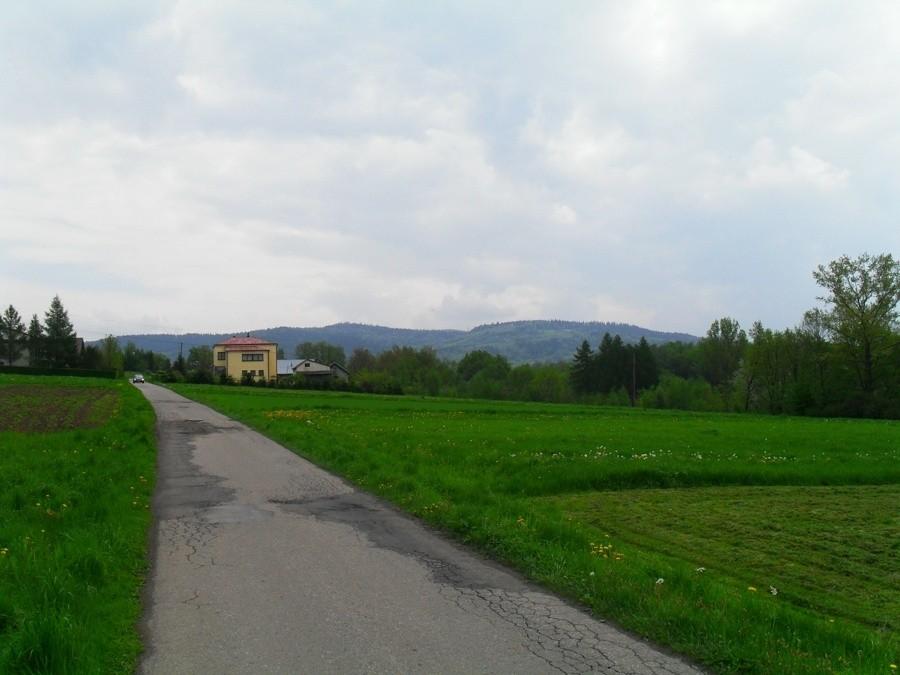 Widok na Maślaną Górę z Stróż