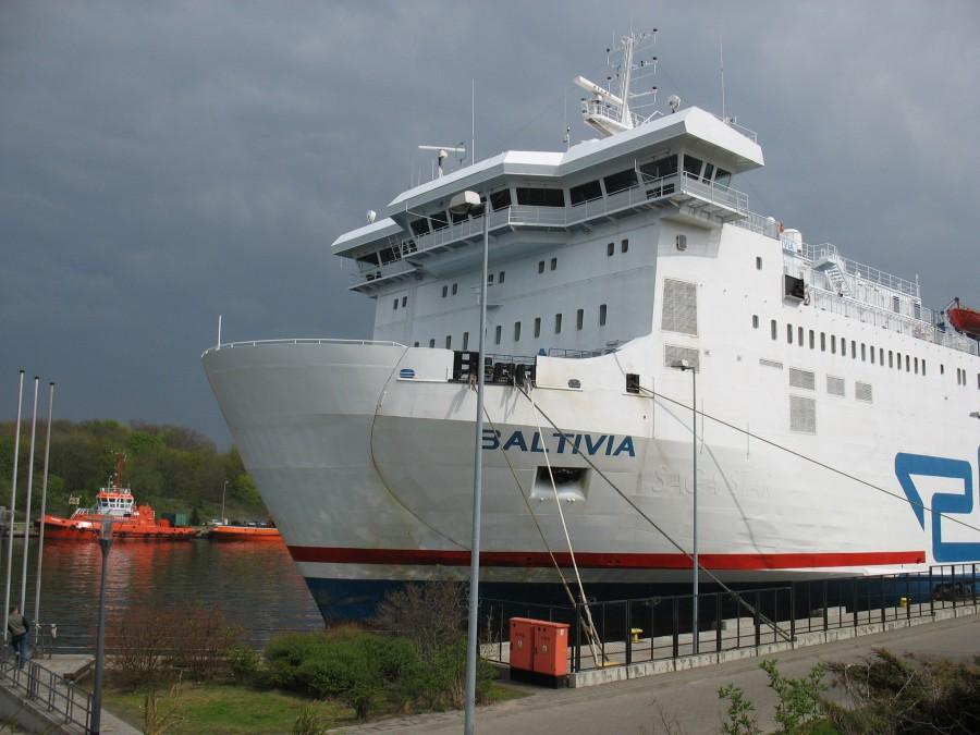 Gdańsk - prom Baltivia