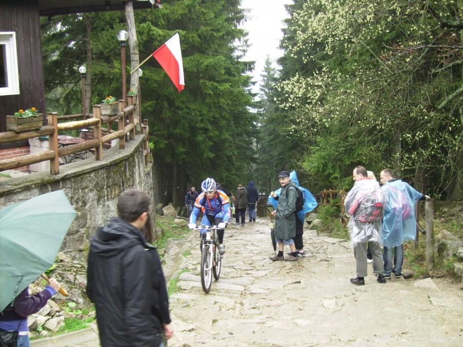 Podjazd na Rozdrożu pod Kamieńczykiem