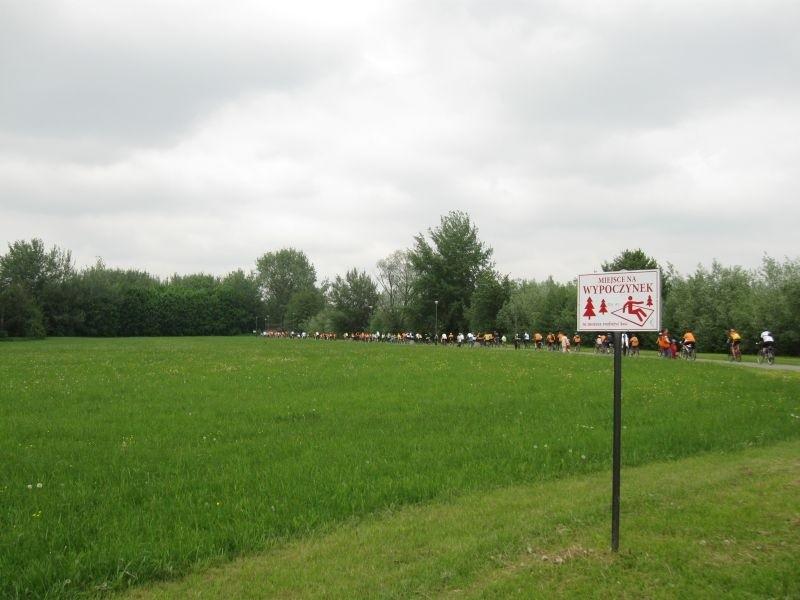 Polska na rowery- nad Zalewem.