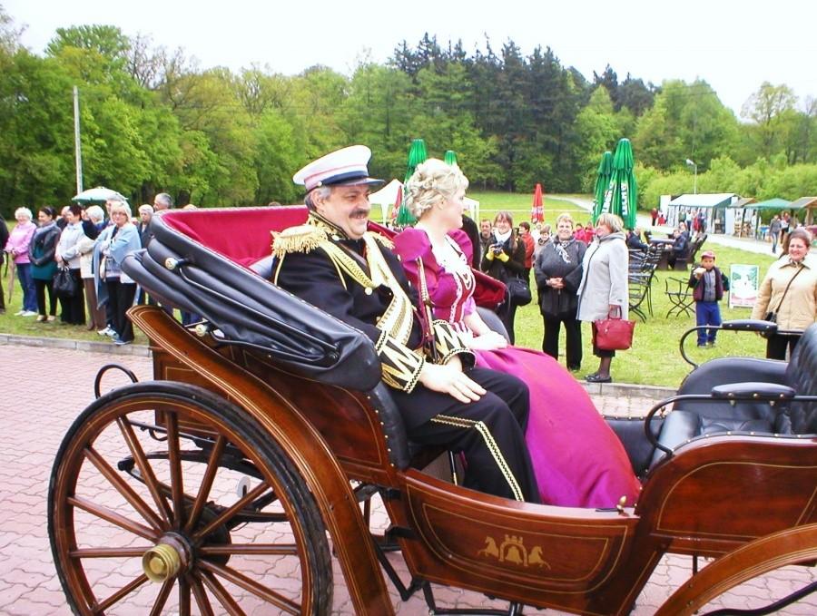 CESARZ WILHELM II z MAŁŻONKĄ AUGUSTĄ WIKTORIĄ