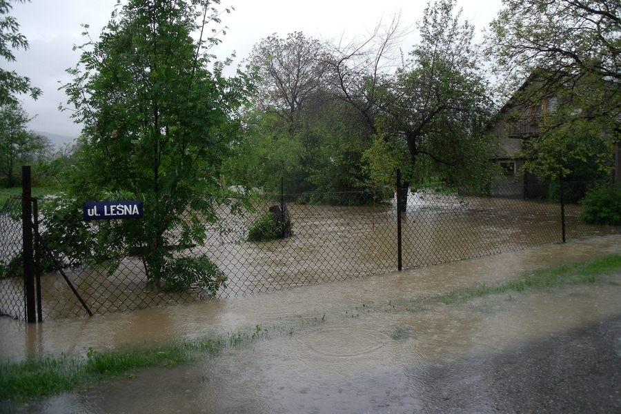 Dom sąsiada dzisiaj rano