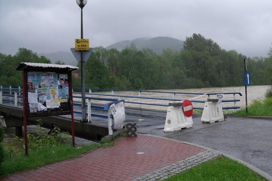 Chciałem wjechać z Kobiernic do Porąbki