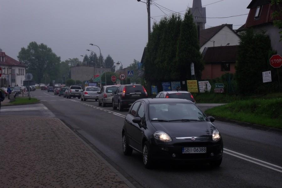Korki w Porąbce
