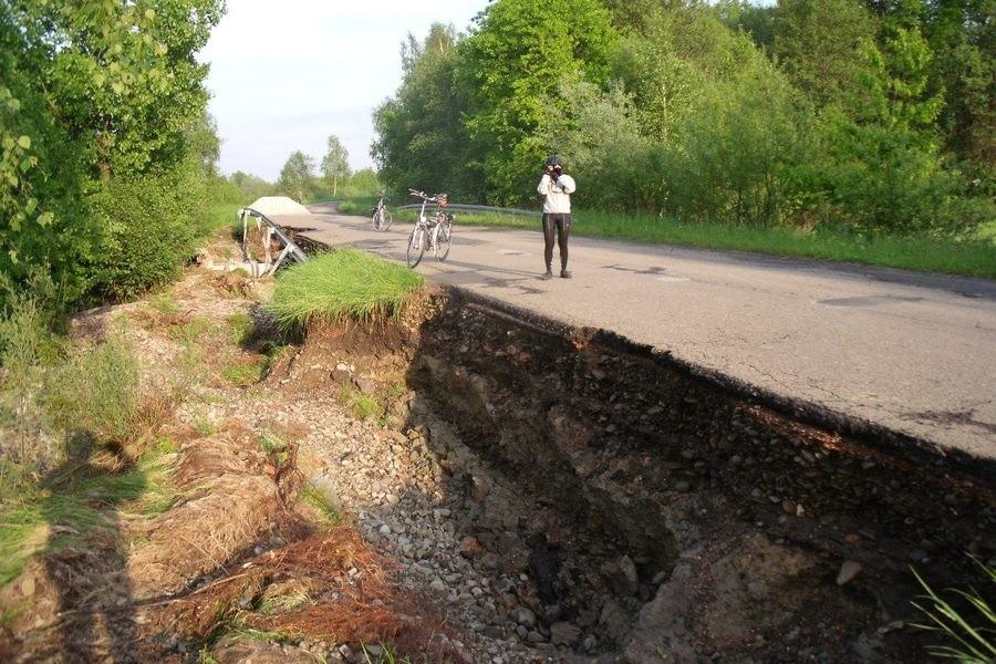 Można się uczyć na przekroju budowy drogi