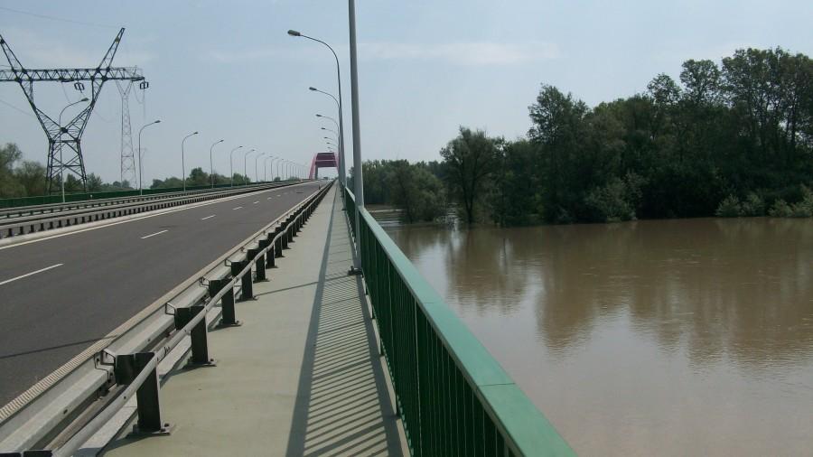Widok z obwodnicy Puław