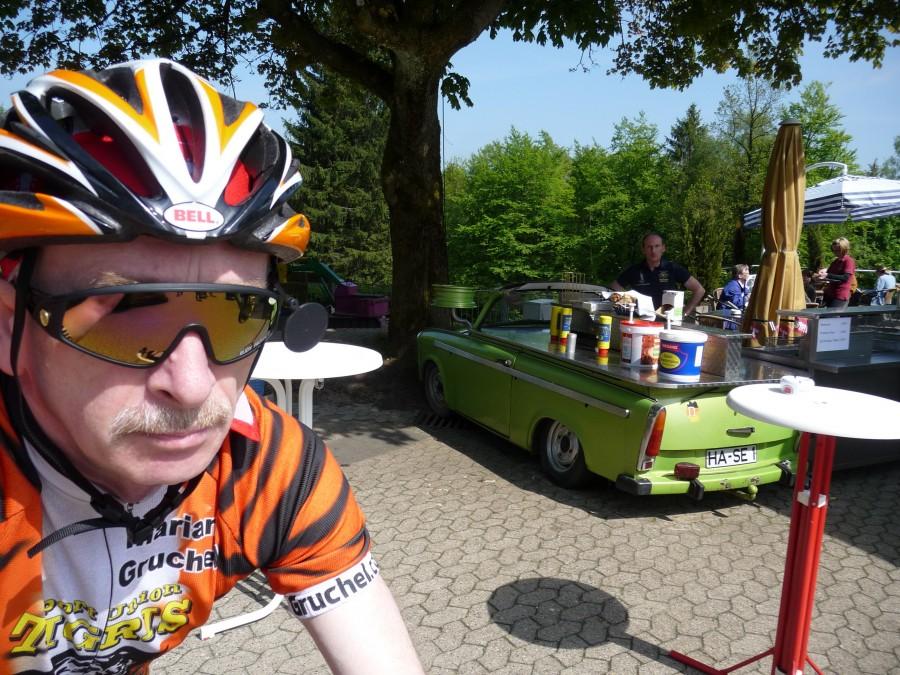 Zdobycie BIG nr.152 - Hermannsdenkmal - Trabigrill przy parkingu