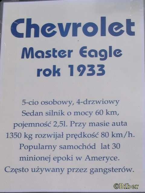 Chevrolet Master Eagle z 1933r