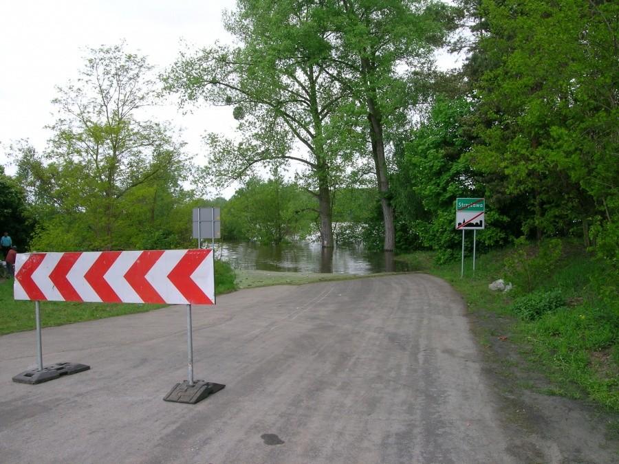 Strzyżawa prawie zalana