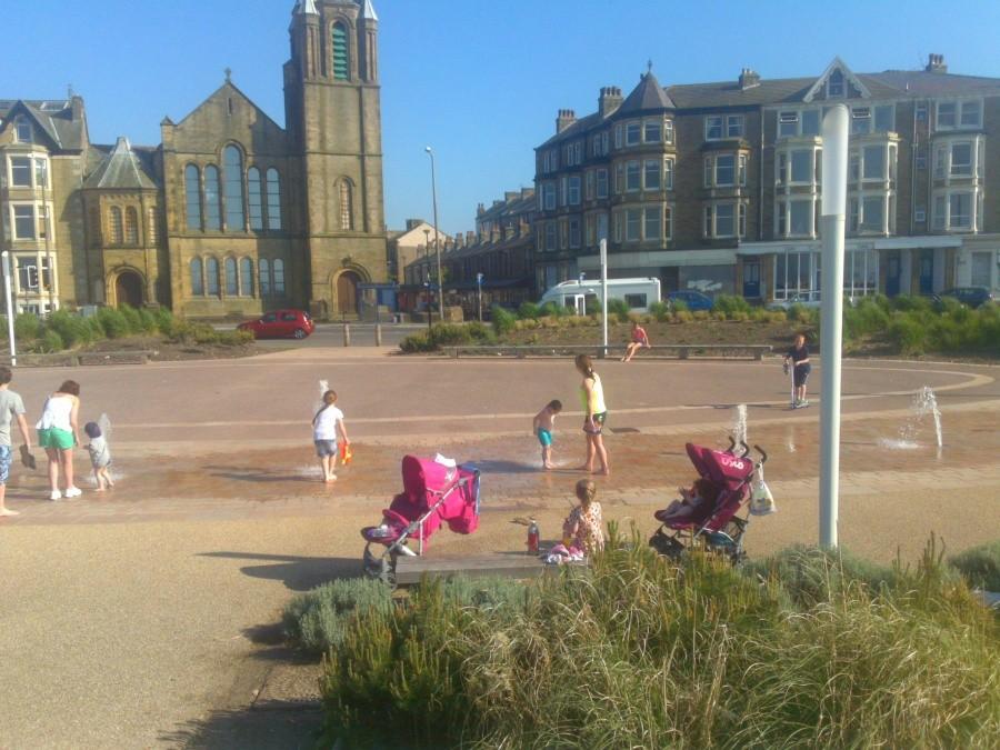 Fontanna w Morecambe