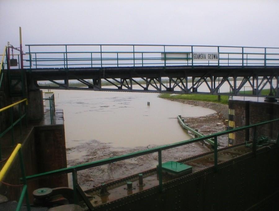 MOST OBROTOWY NAD ŚLUZĄ GDAŃSKA GŁOWA