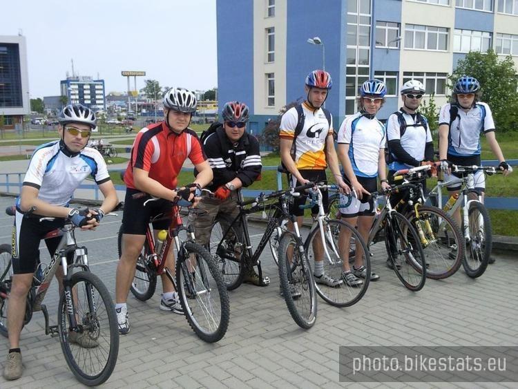 grupakolarska.pl w czasie wielkiego przejazdu rowerowego w Gdańsku 30 maja 2010