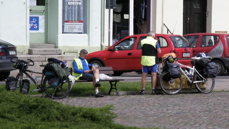 Turyści rowerowi z Francji